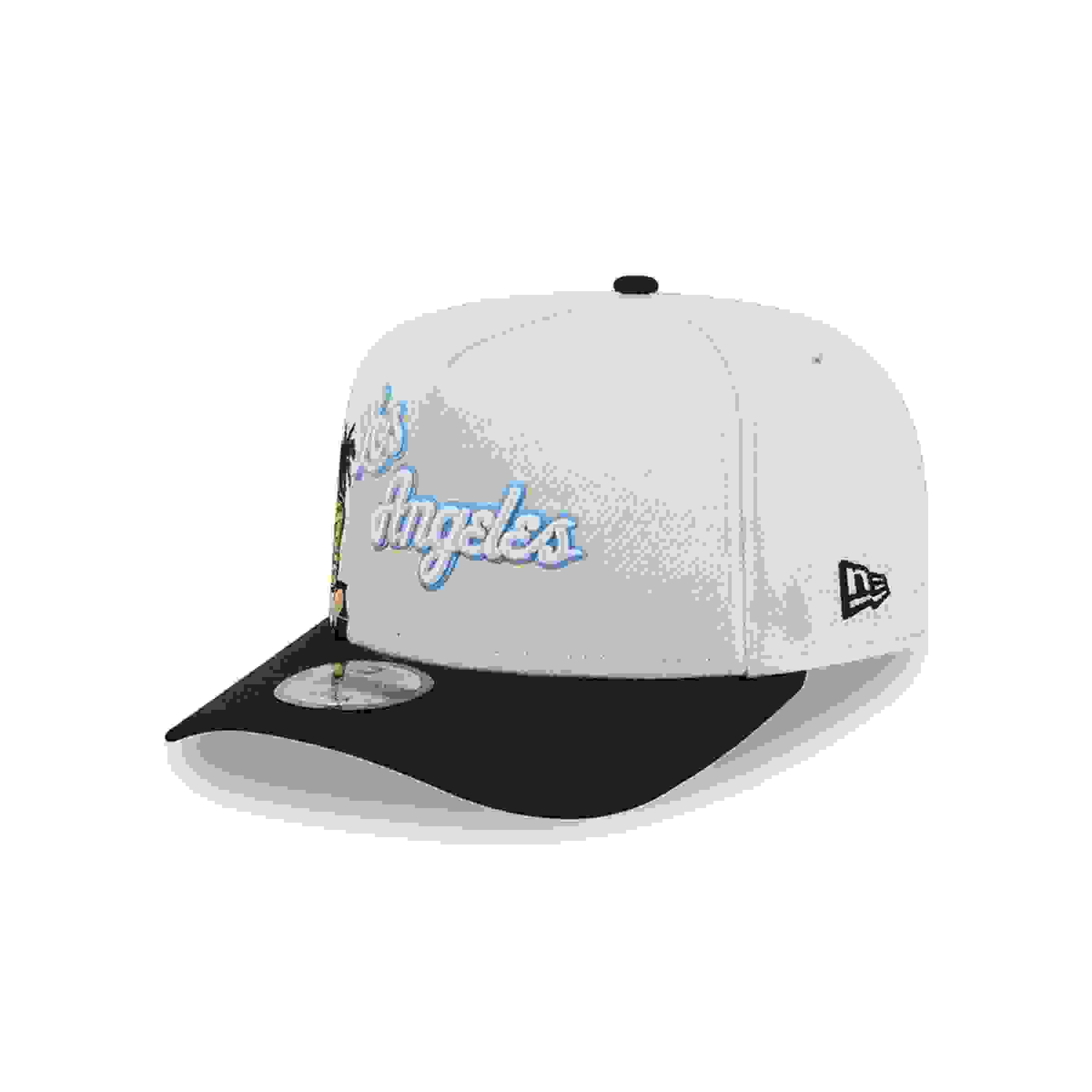 New Era Los Angeles Lakers 9FIFTY A-Frame Hardwood Cream/Black Classic Snapback Hat
